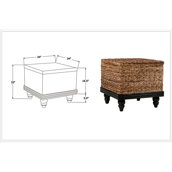 Birch Lane™ Marquetta Woven Side End Table & Reviews Wayfair